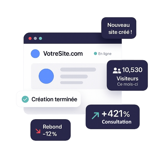 Illustration Site Web